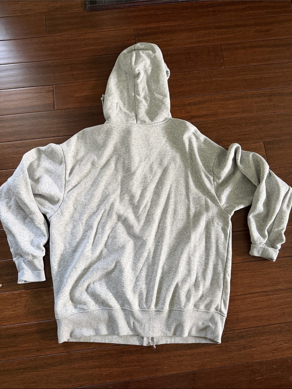 No Boundaries Light Gray Full-Zip Hoodie - Picture 6 of 6